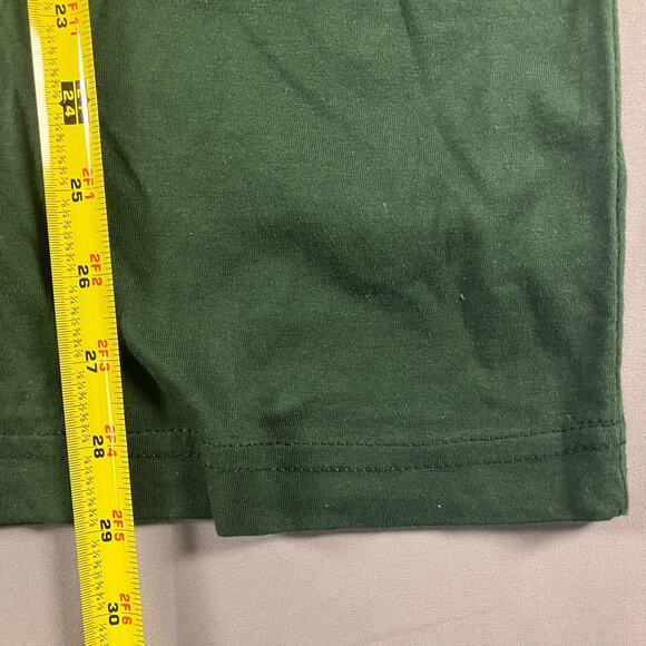 Darwish Green Polo Shirt XL Egyptian Cotton Embroidered Hieroglyphs - Picture 6 of 12